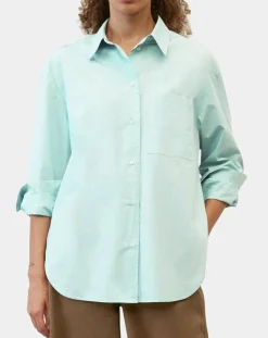 Chemise boyfriend bleu clair