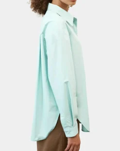 Chemise boyfriend bleu clair