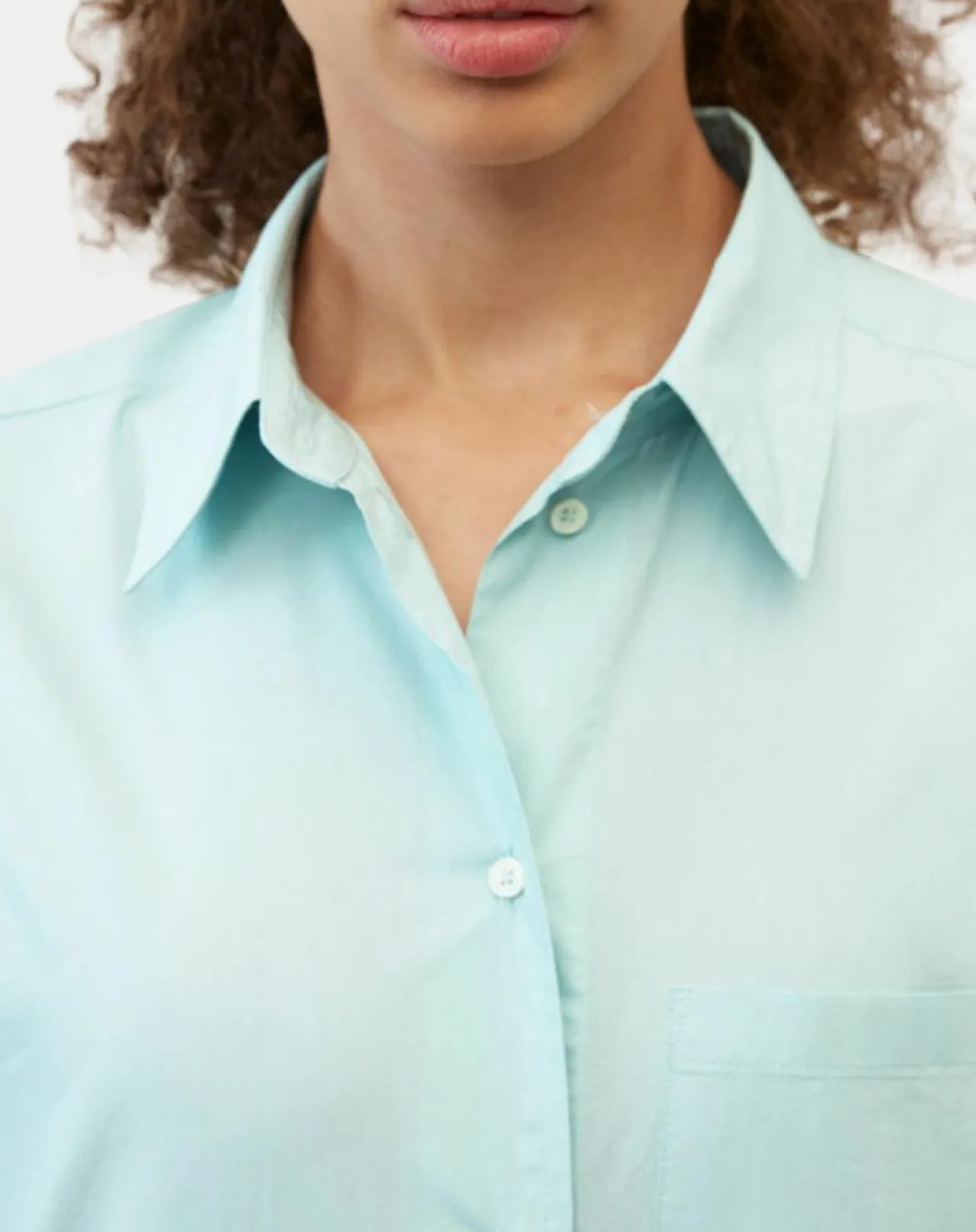 Chemise boyfriend bleu clair