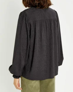 Chemise By Night imprimé noir