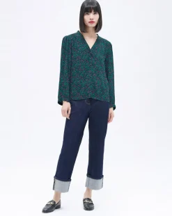 Chemise Candy imprimée lagon