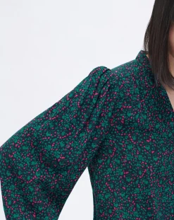 Chemise Candy imprimée lagon