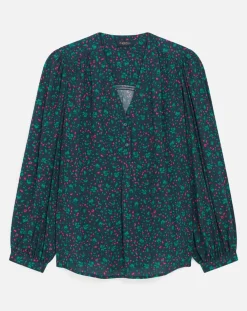 Chemise Candy imprimée lagon