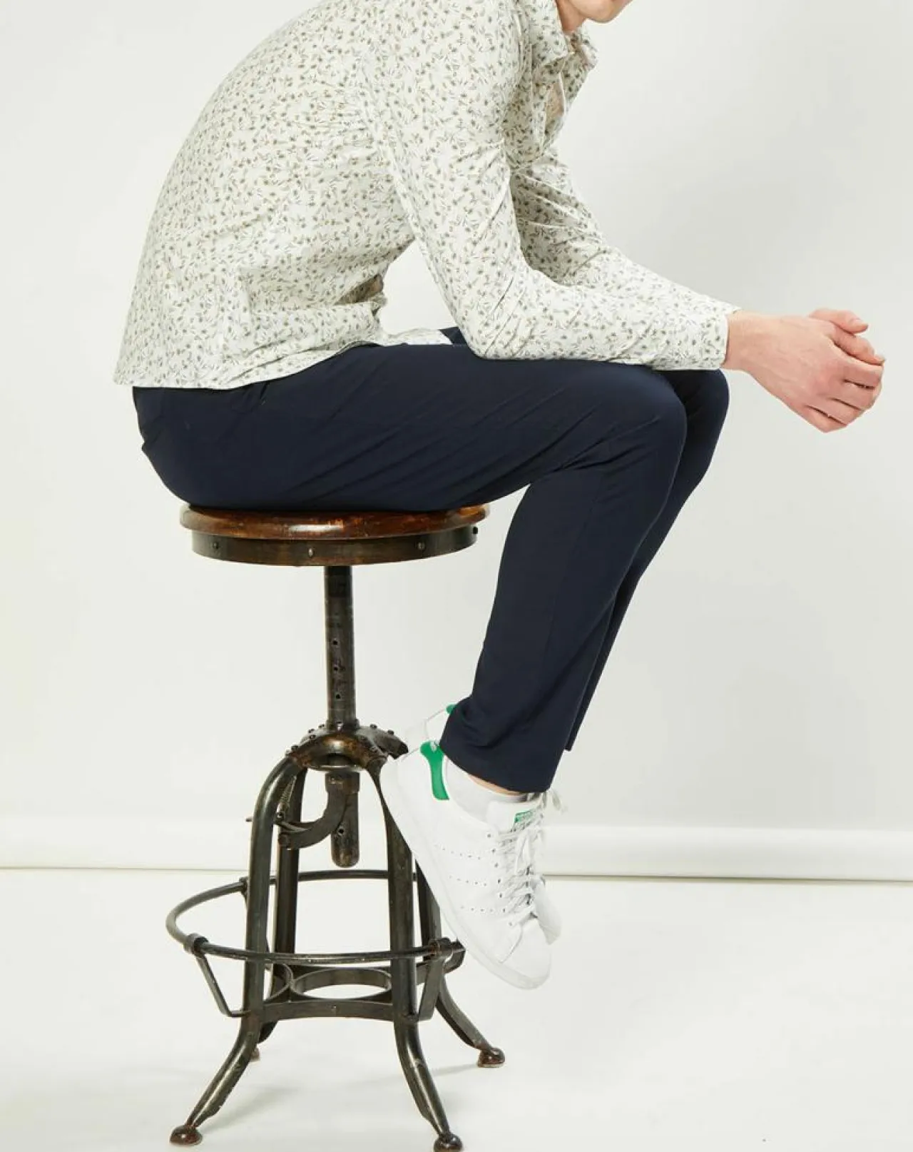 Chemise casual en Popeline Nala imprimée blanc/multicolore