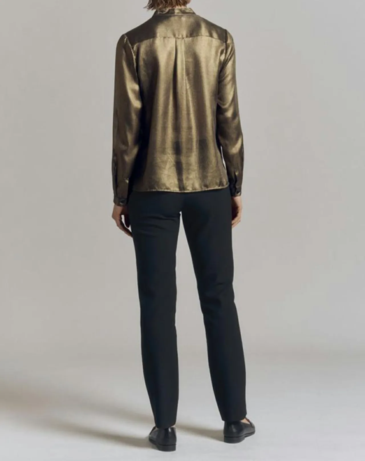 Chemise Christmas dorée