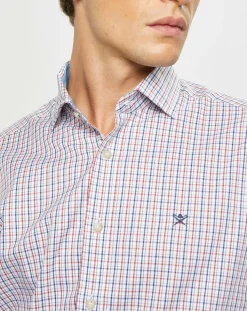 Chemise Classic Fit à carreaux blanc/rouge/bleu