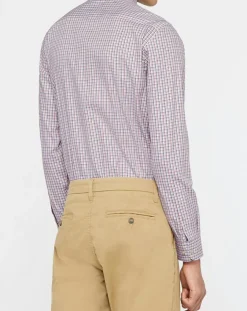 Chemise Classic Fit à carreaux blanc/rouge/bleu