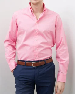 Chemise Classic Fit oxford rose