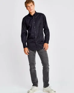 Chemise classique Galt noir