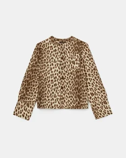 Chemise Coco léopard chocolat