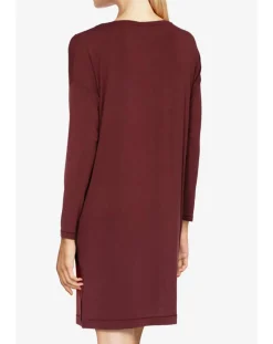 Chemise de nuit acajou