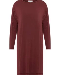 Chemise de nuit acajou