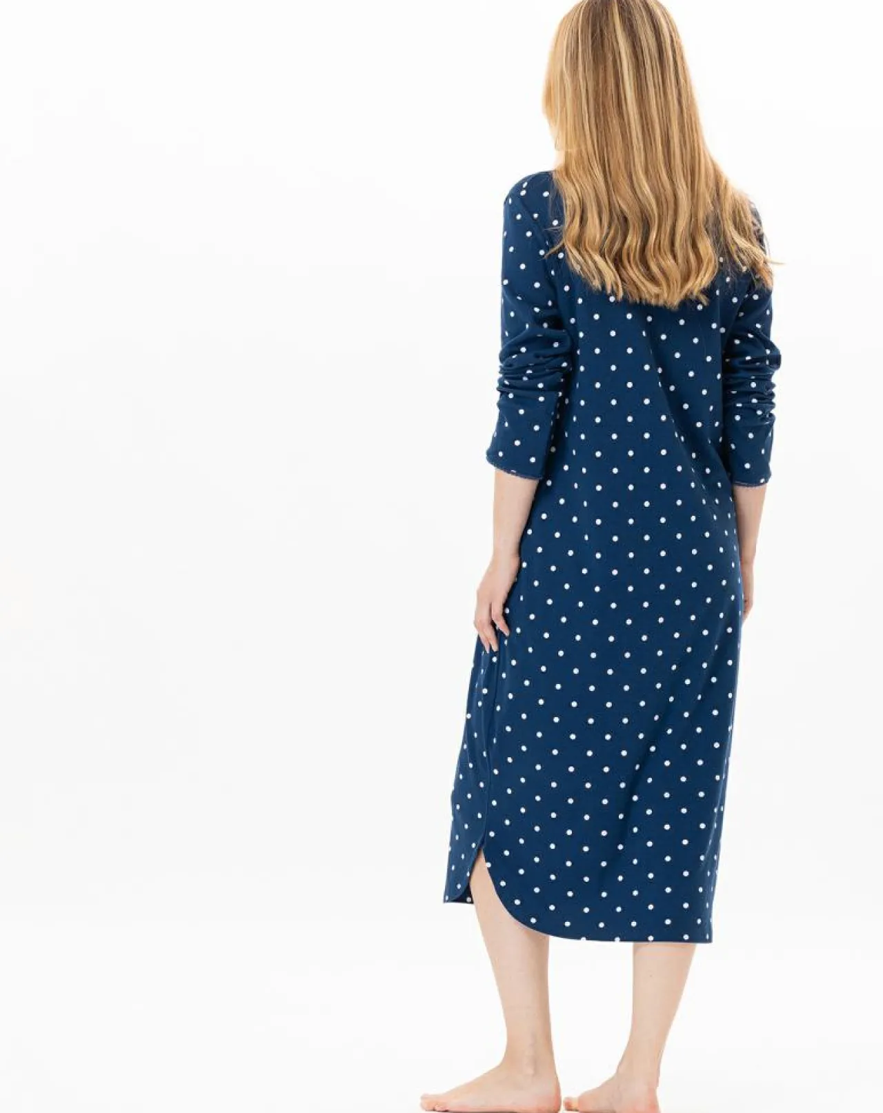 Chemise de nuit Chamade prusse