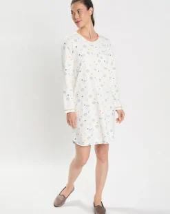 Chemise de nuit Céleste écrue