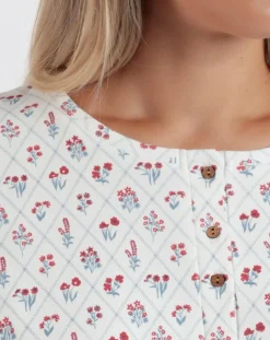 Chemise de nuit Essence of Life C blanche