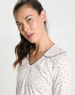 Chemise de nuit Holly écrue