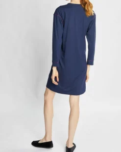 Chemise de nuit Slow bleu marine