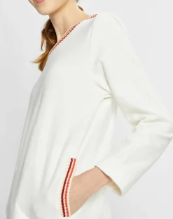 Chemise de nuit Teddy écrue