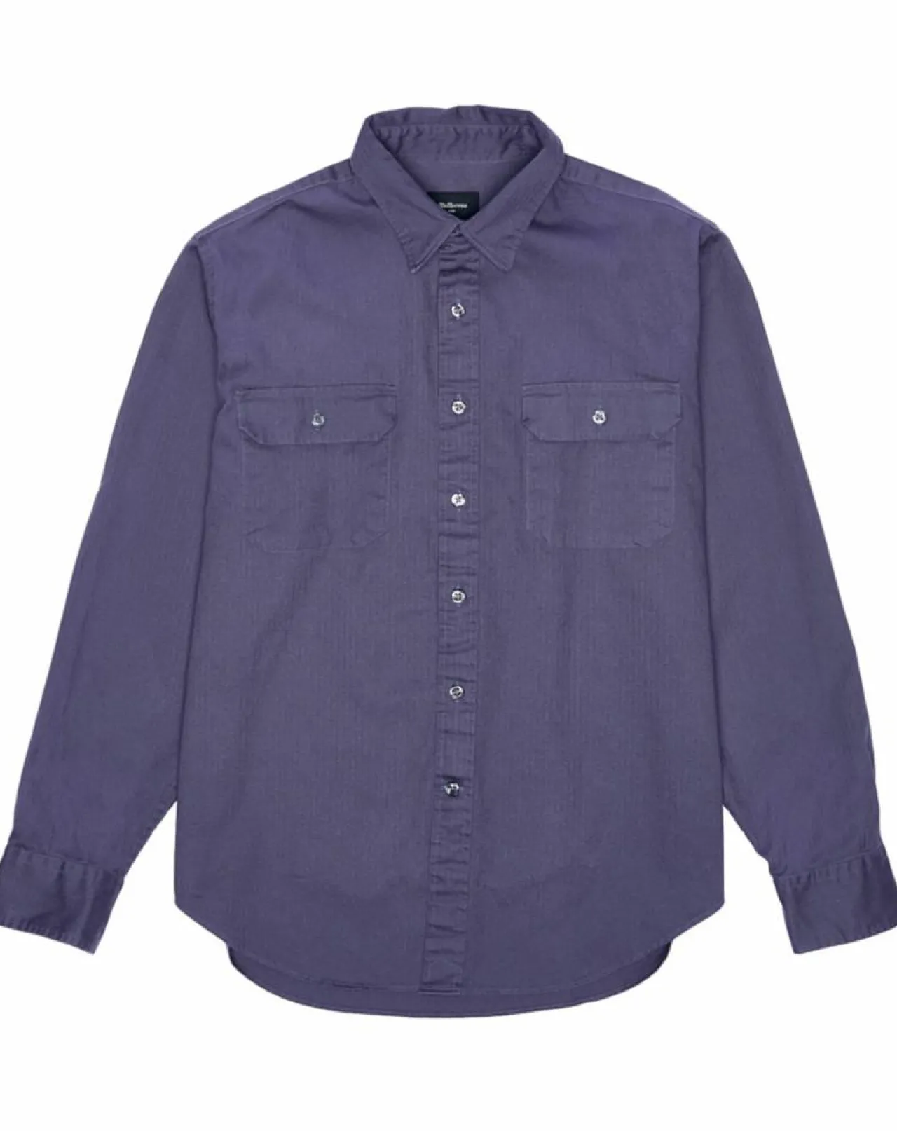 Chemise droite Gush en Coton bleu violine