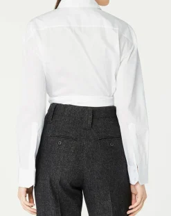 Chemise en Coton à nouer Adi blanche