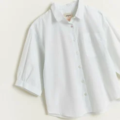 Chemise en Coton Ave blanche