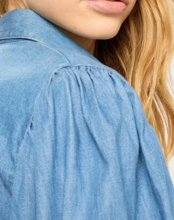 Chemise en Jean bleue