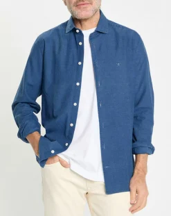 Chemise en Jean Slim Fit bleu moyen