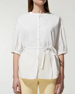 Chemise en Popeline de Coton Bio Misto écrue