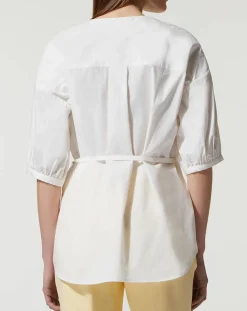 Chemise en Popeline de Coton Bio Misto écrue