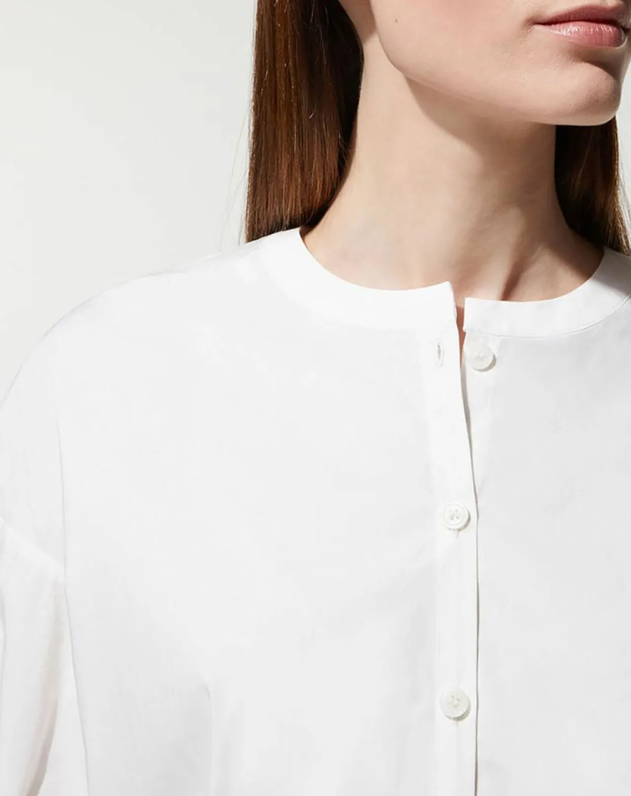 Chemise en Popeline de Coton Bio Misto écrue