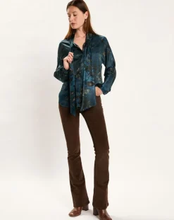 Chemise en Soie mélangée Moon kyoto