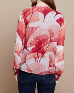 Chemise Gaelle Pistil rouge