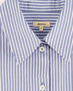 Chemise Gedeon rayée bleue