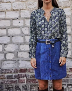 Chemise Gelina marine