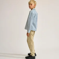 Chemise Gulian rayée bleue