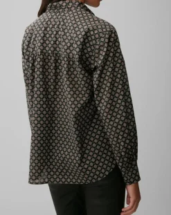 Chemise imprimée all-over multicolore