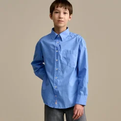 Chemise Ironie bleu azur