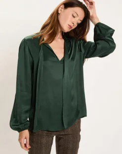 Chemise Kyllie verte