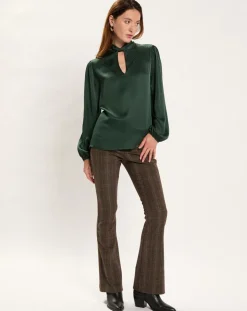 Chemise Kyllie verte