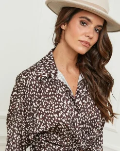 Chemise Leslie choco