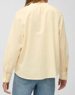 Chemise légère Fiona jaune