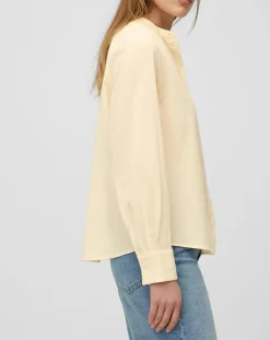 Chemise légère Fiona jaune