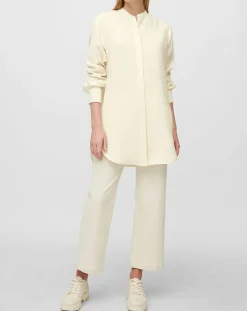 Chemise longue écrue