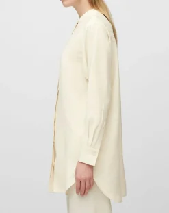 Chemise longue écrue