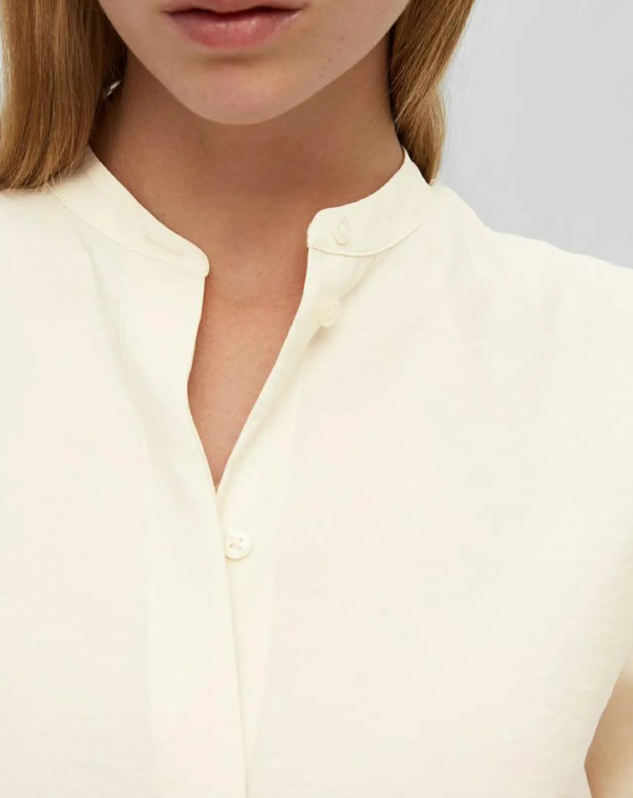 Chemise longue écrue