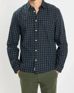 Chemise manches longues Crx Rf Poche bleu marine