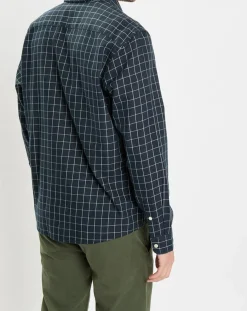 Chemise manches longues Crx Rf Poche bleu marine