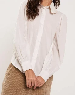 Chemise Médiéval Patchwork écrue