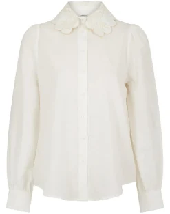 Chemise Médiéval Patchwork écrue