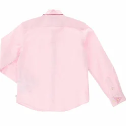 Chemise Number en Coton logo brodé rose